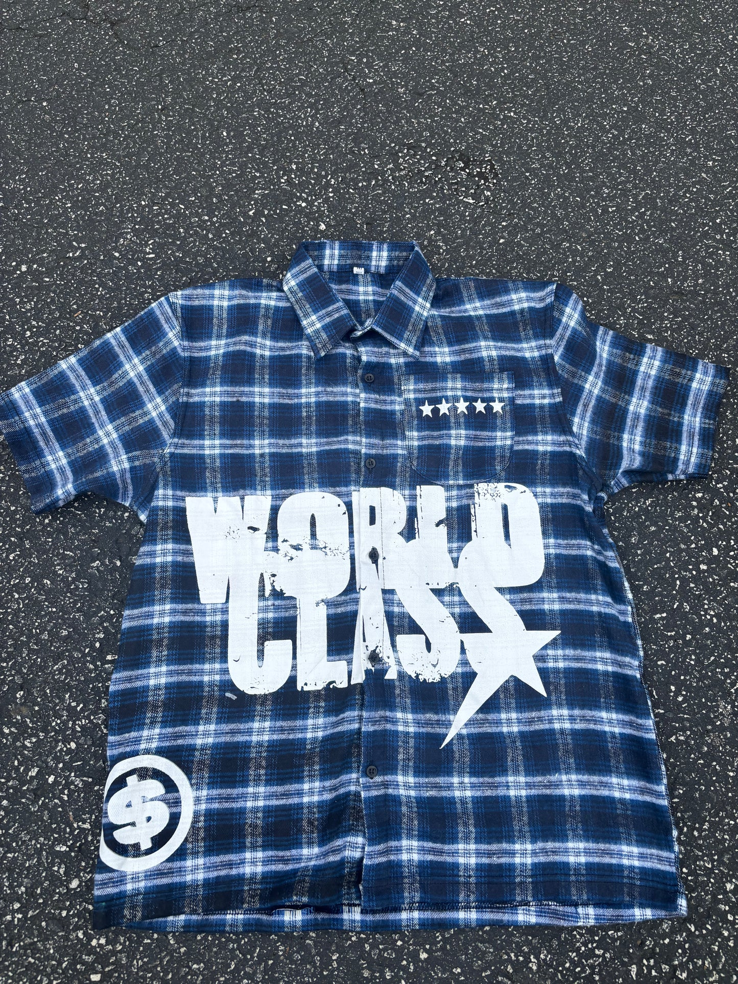 WorldClass Short-Sleeve Flannel