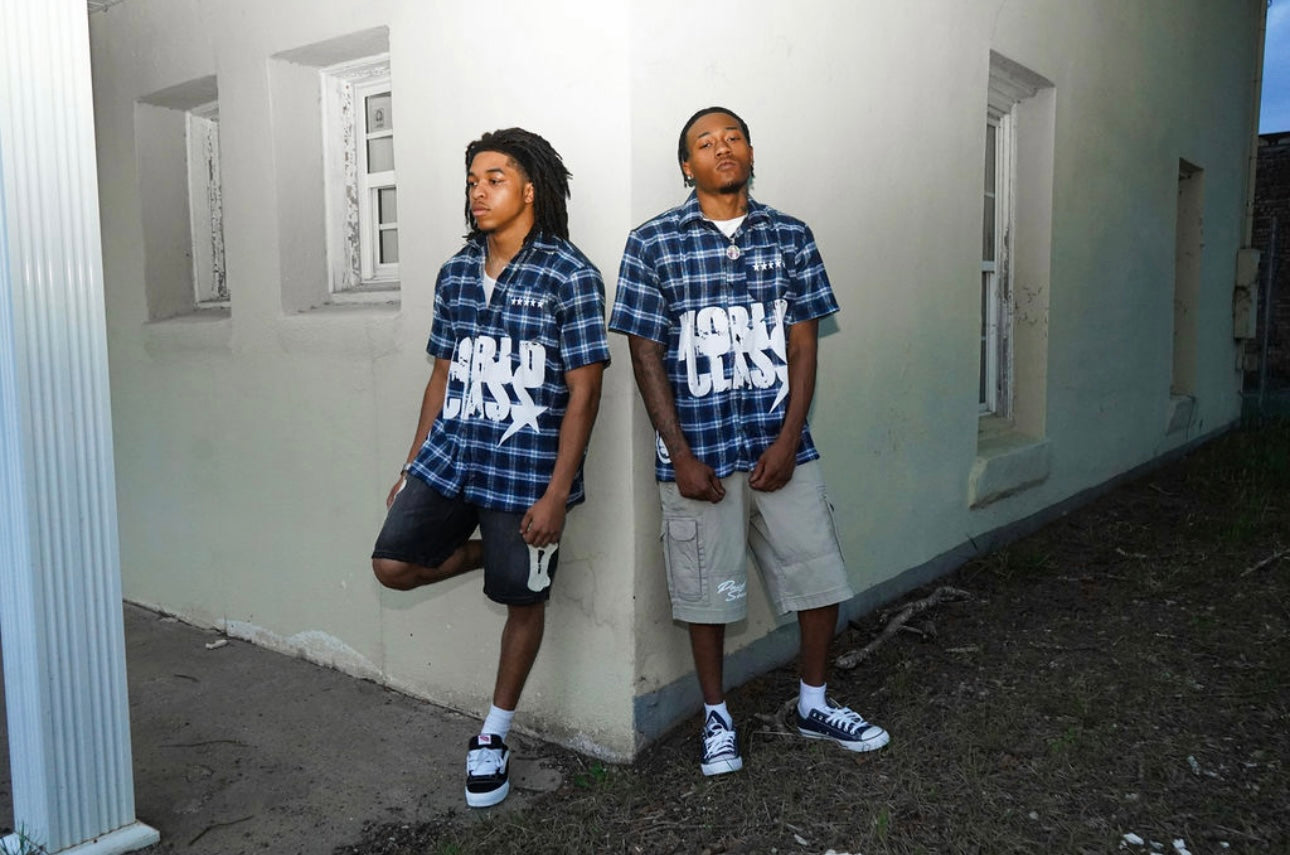 WorldClass Short-Sleeve Flannel