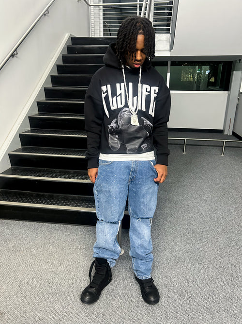Black FlyLife Hoodie