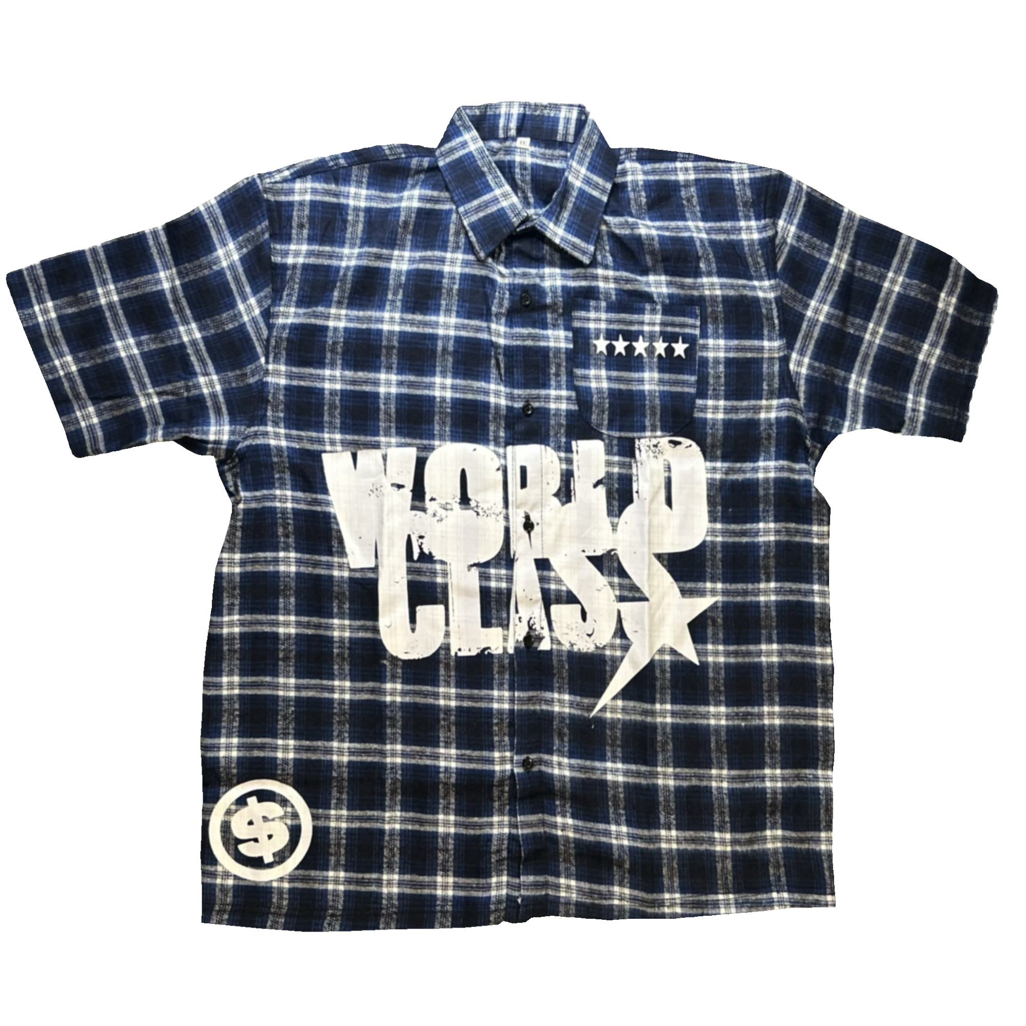 WorldClass Short-Sleeve Flannel